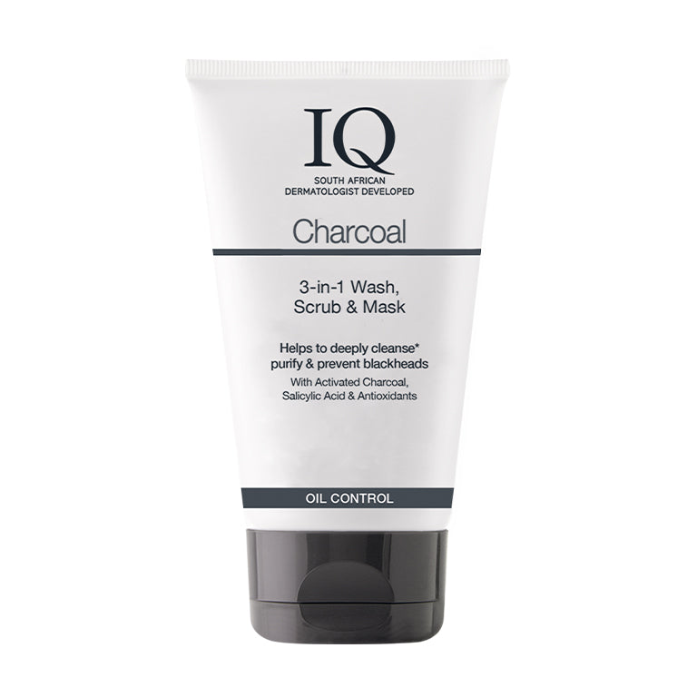 Charcoal 3-in-1 Wash, Scrub & Mask 150ml
